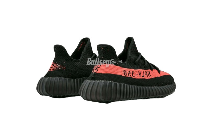 adidas the Yeezy Boost 350 V2 Core Black RedRed Stripe 3 800x