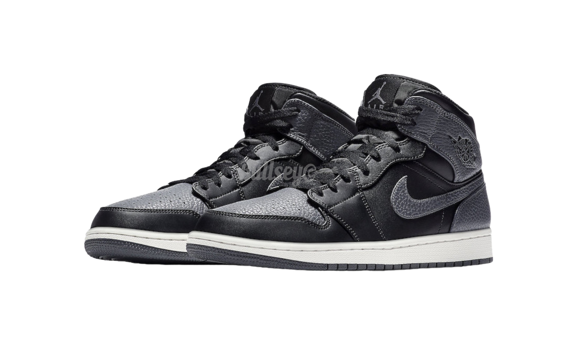 Air Jordan 1 Mid "Premium Black Dark Grey" GS