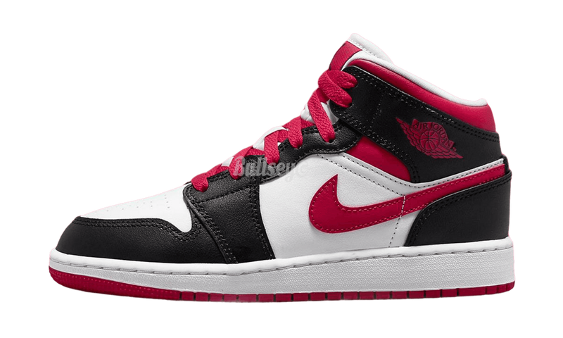 Air Jordan 1 Mid "Wild Berry" GS-nike kids sky jordan leather sneakers