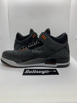 Air Jordan 3 Retro "Fear" (PreOwned) - Bullseye Sneaker Boutique