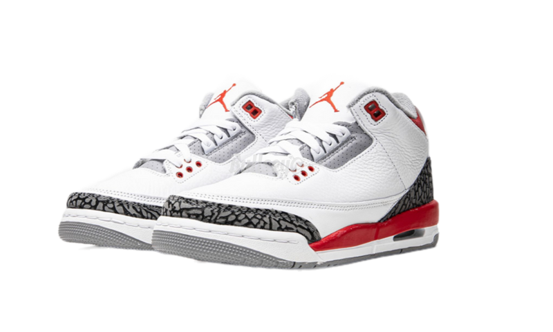 The heel of the Air Jordan 35 Sisterhood Retro "Fire Red" GS (2022)