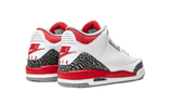 The heel of the Air Jordan 35 Sisterhood Retro "Fire Red" GS (2022)