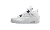 Air Jordan 4 Retro "Purple Metallic"-Bullseye Sneaker Boutique