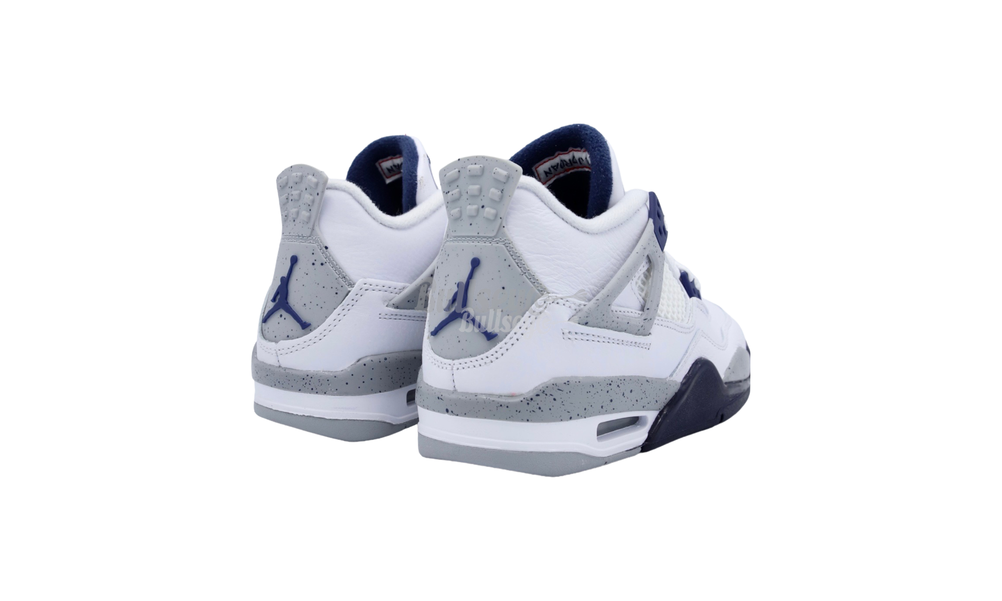 Air Jordan 4 Retro "Blanco Azul Marino Medianoche"