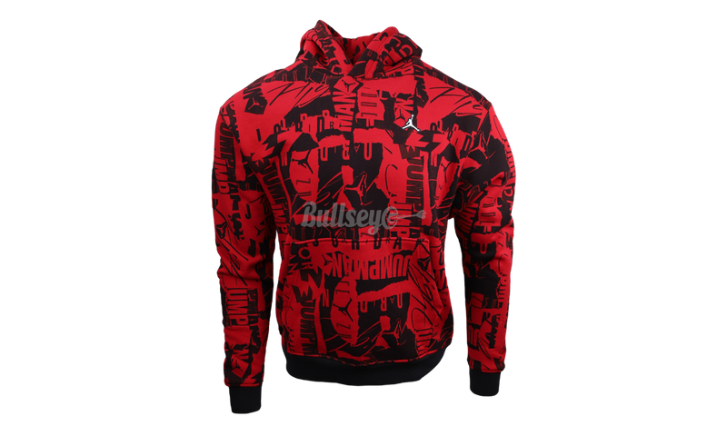 Air Jordan Brand Black/Red Hoodie-Bullseye Sneaker Boutique