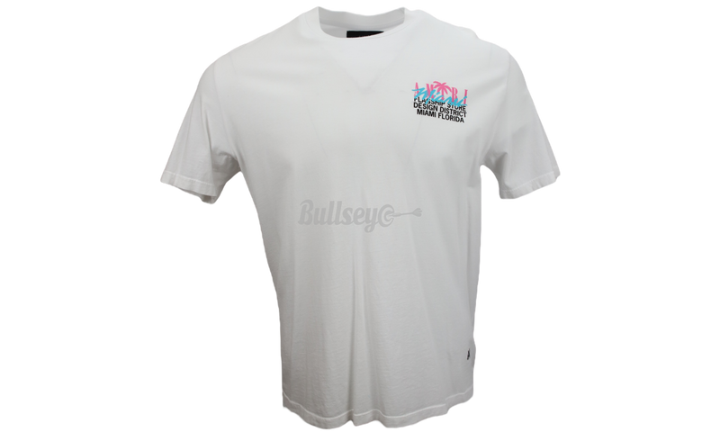 Amiri Miami Design District White T-Shirt-Bullseye Sneaker LIU Boutique