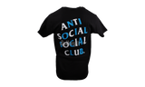 Anti-Social Club Enrolled T-Shirt Black-Mens Shoe Blue