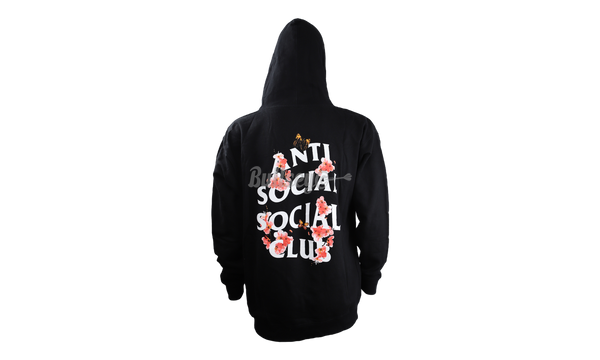 Anti-Social Club "Kkoch" Black Hoodie-santoni black shoes