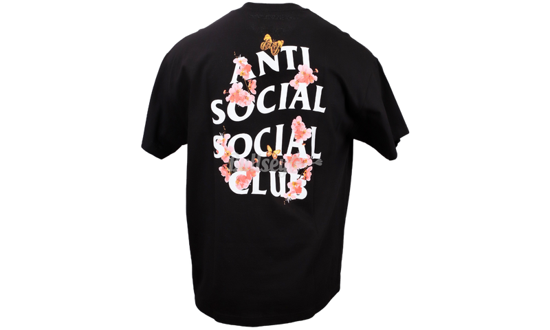Anti-Social Club "Kkoch" Black T-Shirt-Ankle boots GINO ROSSI N576 Black