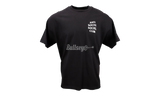 Anti-Social Club "Logo 2" Black T-Shirt-Leggings azules estampados de Reebok Running