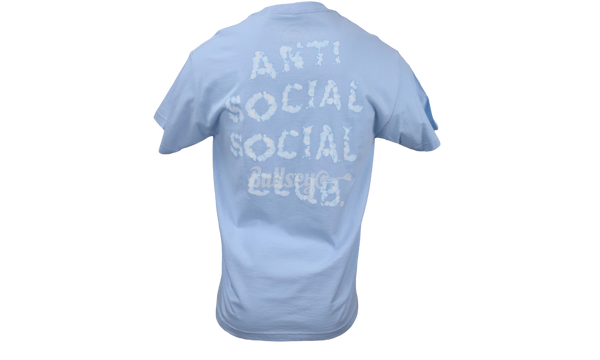 Anti-Social Club "Partly Cloudy" Blue T-Shirt-Most comfortable shoes I own