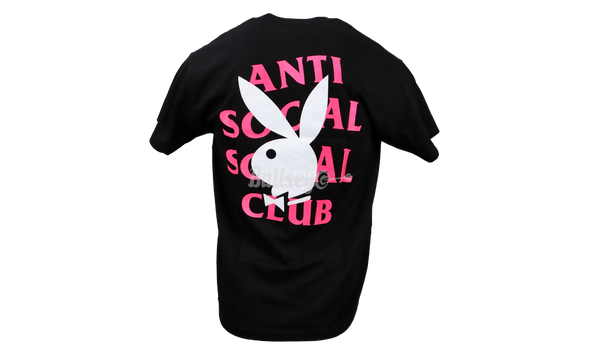 Anti-Social Club Playboy Remix Black T-Shirt-Bullseye Sneaker Men Boutique