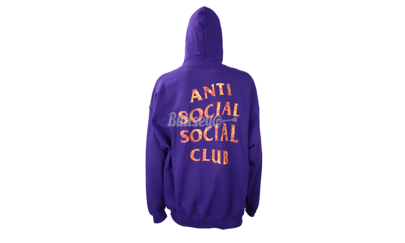 Anti-Social Club Purple "G-Wagon Flame" Hoodie