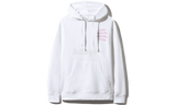 Anti-Social Social Club White Pink Logo Hoodie - Bullseye Bembury Sneaker Boutique