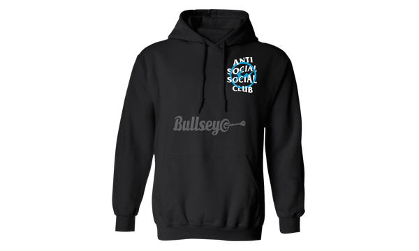 Anti-Social Club X Fragment Blue Bolt Hoodie-adidas guayos eqt running support 2.0 sneaker boots