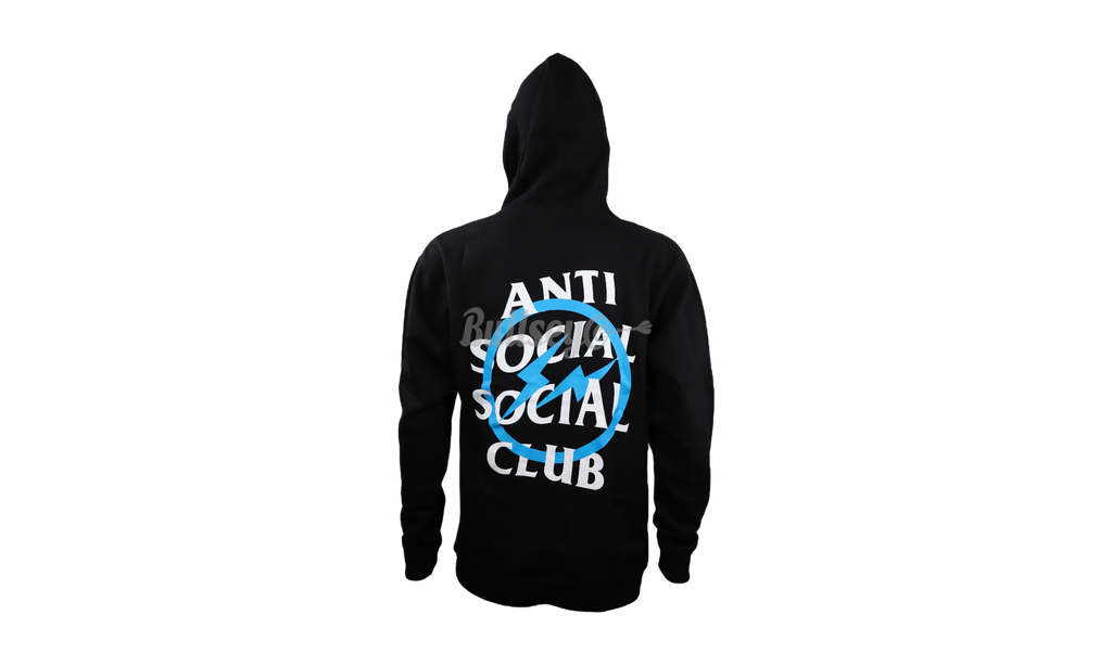 Anti-Social Club X Fragment Blue Bolt Hoodie-Bullseye zapatillas