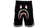 BAPE Black Basketball Sweat Shorts-Bullseye tigerm Sneaker Boutique