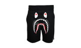 BAPE Camo Shark Shorts Black-One Stud Leather Low-top Sneakers