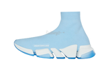 Balenciaga Speed 2.0 "Light Blue" Sneaker-Ace Suede Desert Boot