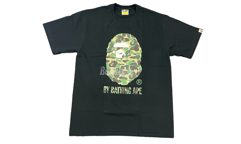 Bape ABC Camo Big Ape Head Black/Green T-Shirt-Sneakers D Jaysen B D151BB 021QD C0463 Ice White 1