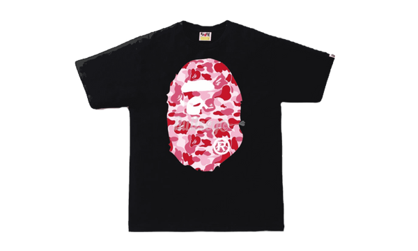 Bape ABC Camo Big Ape Head Black/Pink T-Shirt-Premium detailing and thematic styling make this trick shot shoe incredibly tricked out