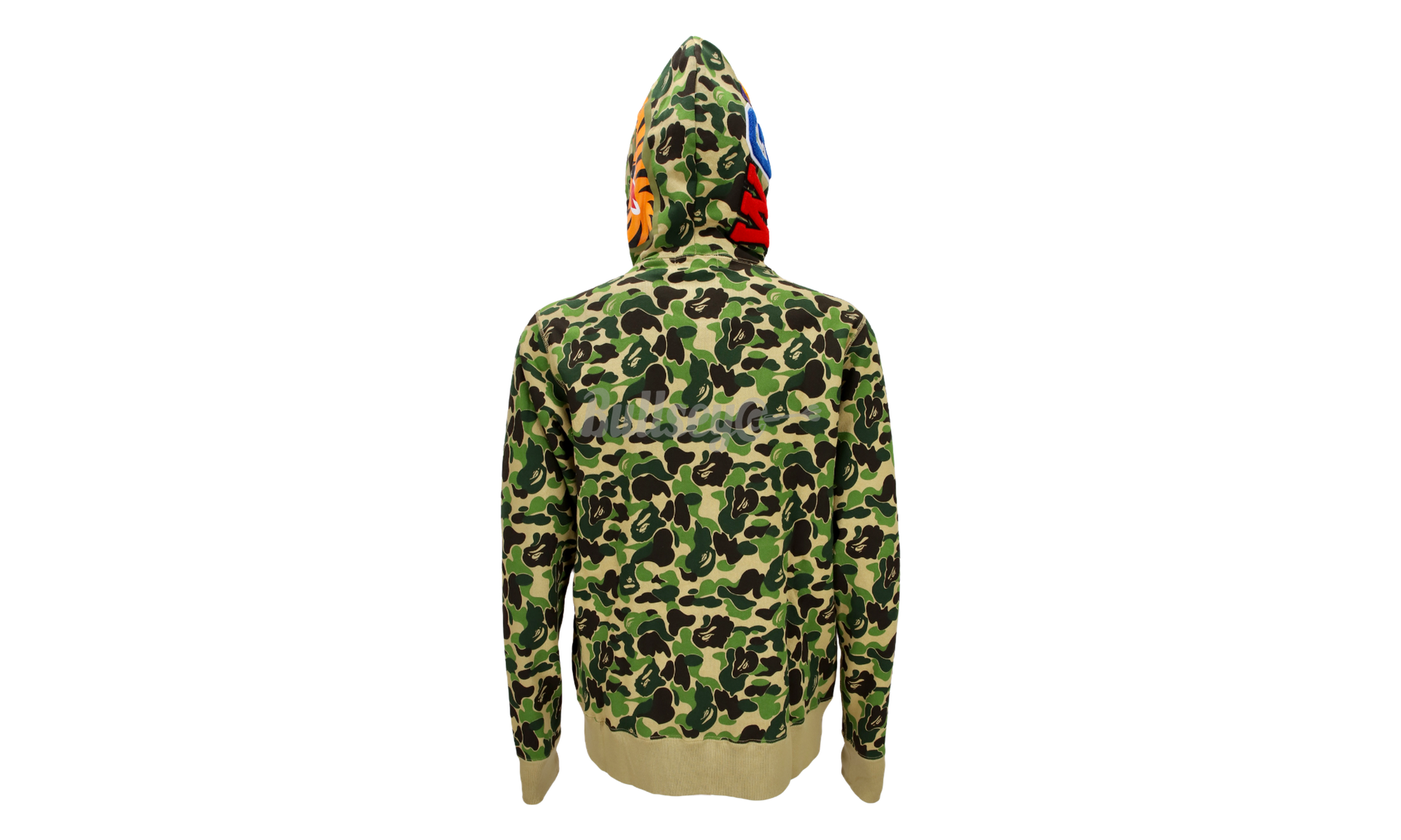 Sudadera con capucha y cremallera completa Bape ABC Blue Camo Shark