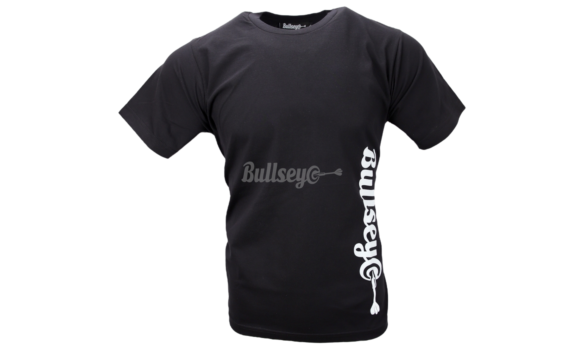 Bullseye Vertical Logo Black T-Shirt-Bullseye Sneaker Boutique