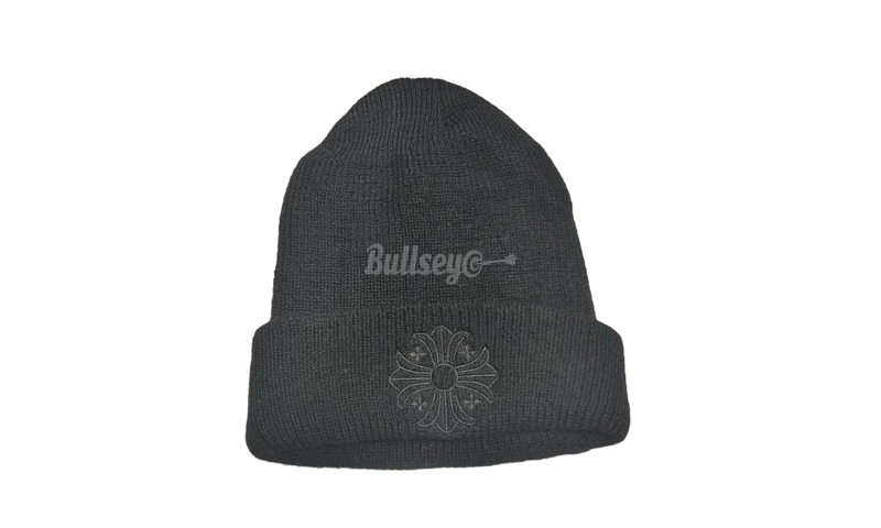 Chrome Hearts Cross Black Beanie-Bullseye Sneaker Boutique