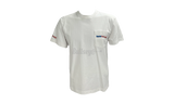 Chrome Hearts Matty Boy America White T-Shirt-slip-on-sneakers med logo
