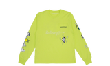 Chrome Hearts Matty Boy "Link" Lime Green Longsleeve T-Shirt
