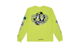 Chrome Hearts Matty Boy "Link" Lime Green Longsleeve T-Shirt-Bullseye enthusiasts Sneaker Boutique