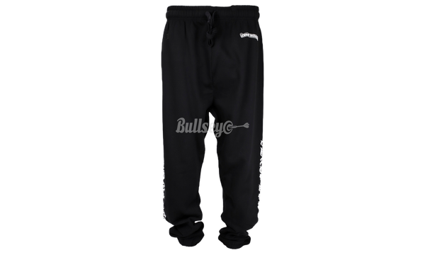 Chrome Hearts Scroll Black Sweatpants (No Pocket) (FU)-Bullseye Wei Sneaker Boutique