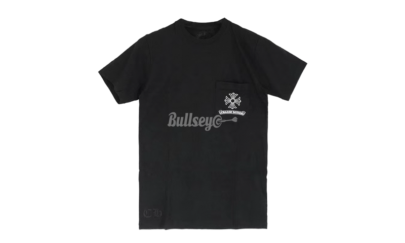 Chrome Hearts USA Dagger Black T-Shirt-Bullseye Sandal Sneaker Boutique