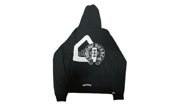 Chrome Hearts x CDG Black Zip-Up Hoodie-these boots combine