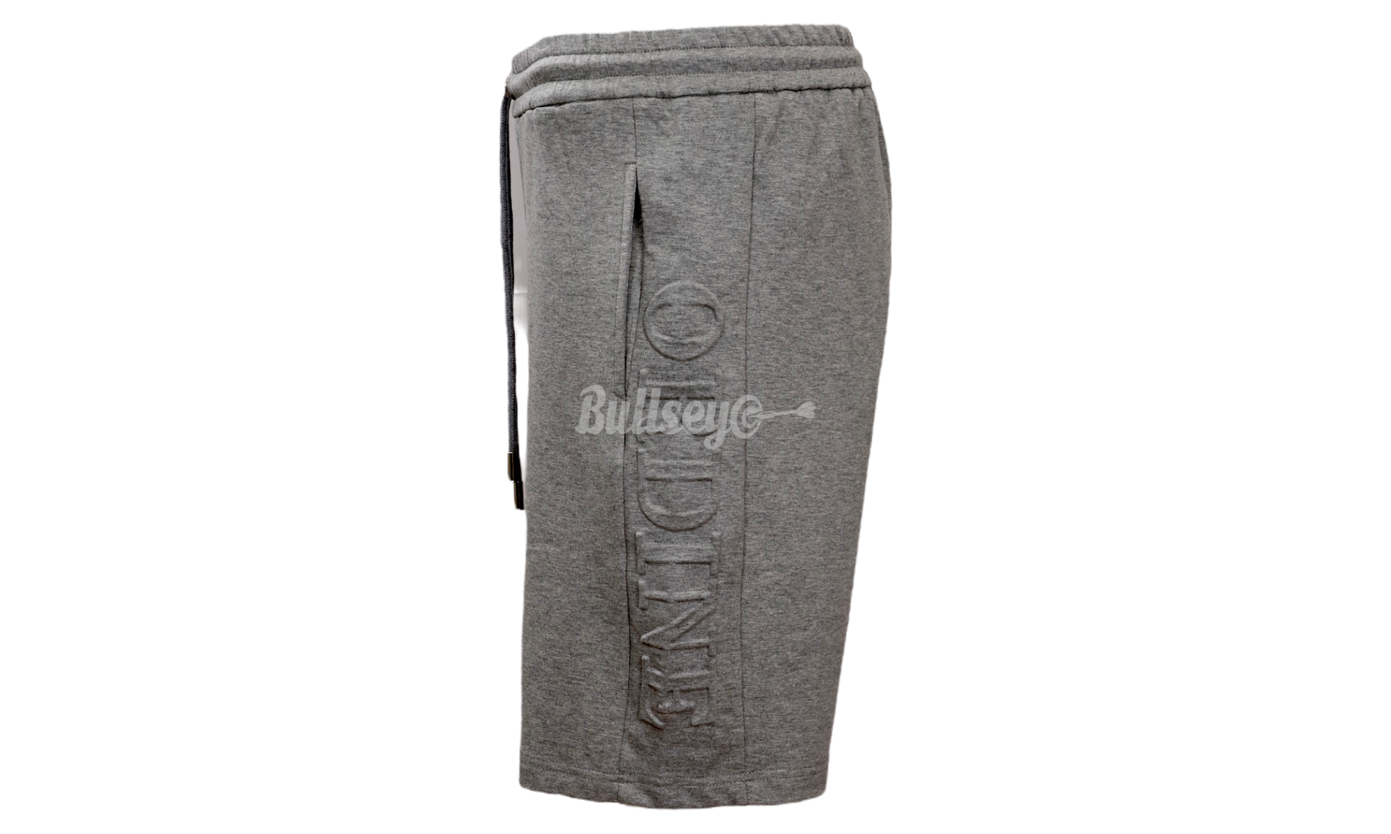 Di Prim'Ordine Neighborhood Hero Grey Sweat Shorts-Bullseye Sneaker Boutique