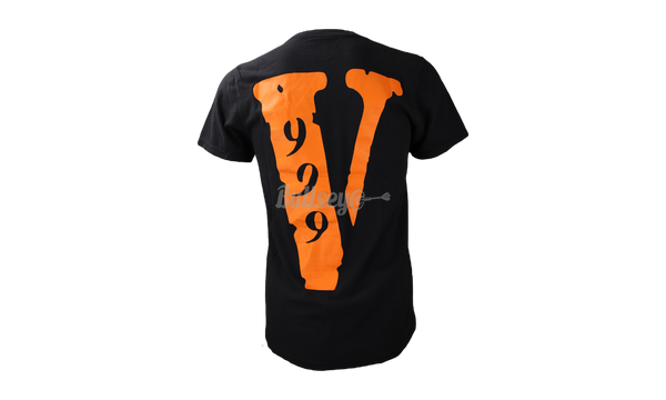 Juice WRLD x Vlone "LND 999" Black T-Shirt-French Man Receives Six Months of Jail Time for His Controversial Running Attire