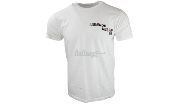 Juice Wrld x Vlone "LND Butterfly" White T-Shirt-Bullseye m328 Sneaker Boutique