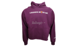 Juice Wrld x Vlone "LND" Hoodie Purple-Urlfreeze Sneakers Sale Online