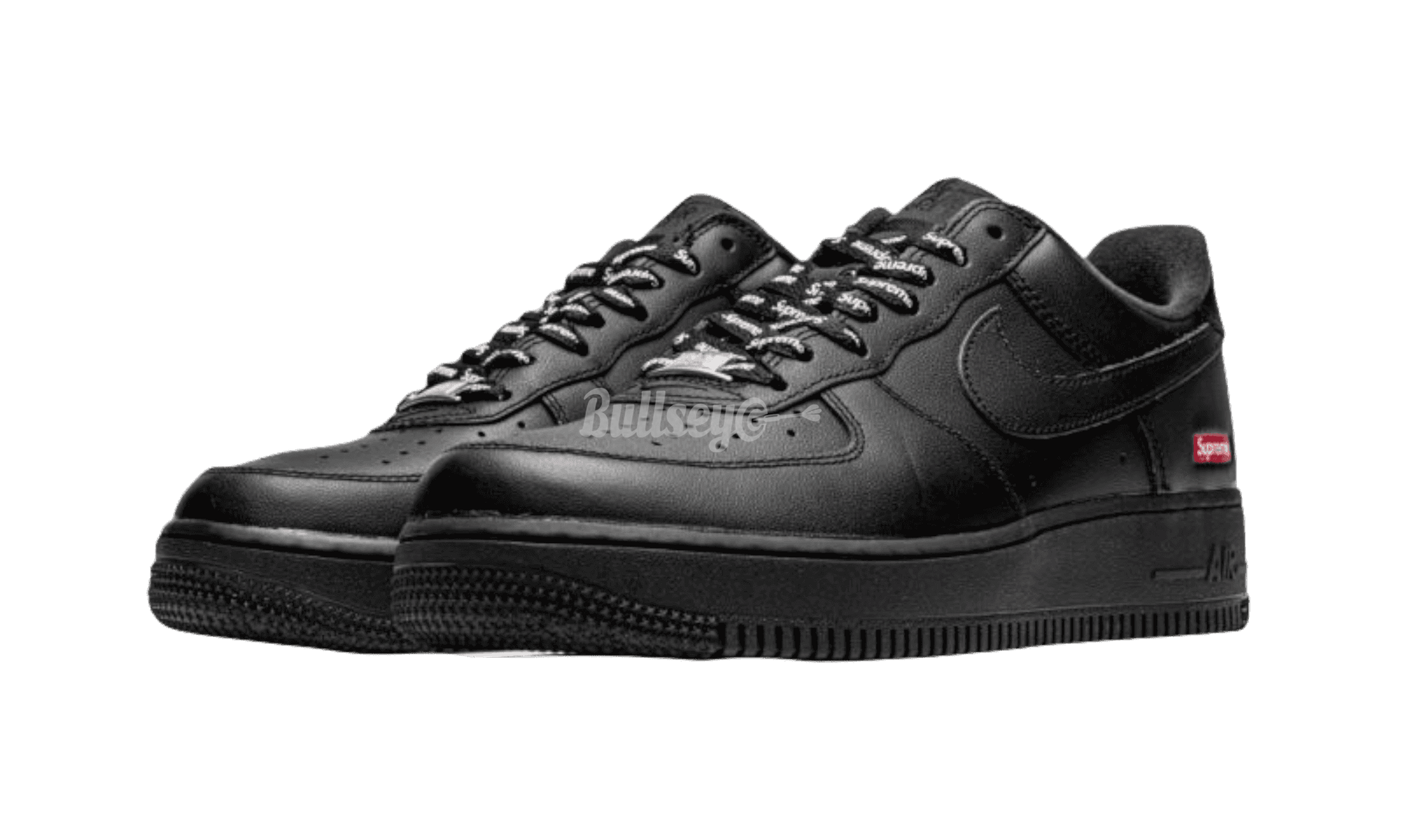 Nike Air Force 1 "Supreme" Black - Bullseye Sneaker Boutique