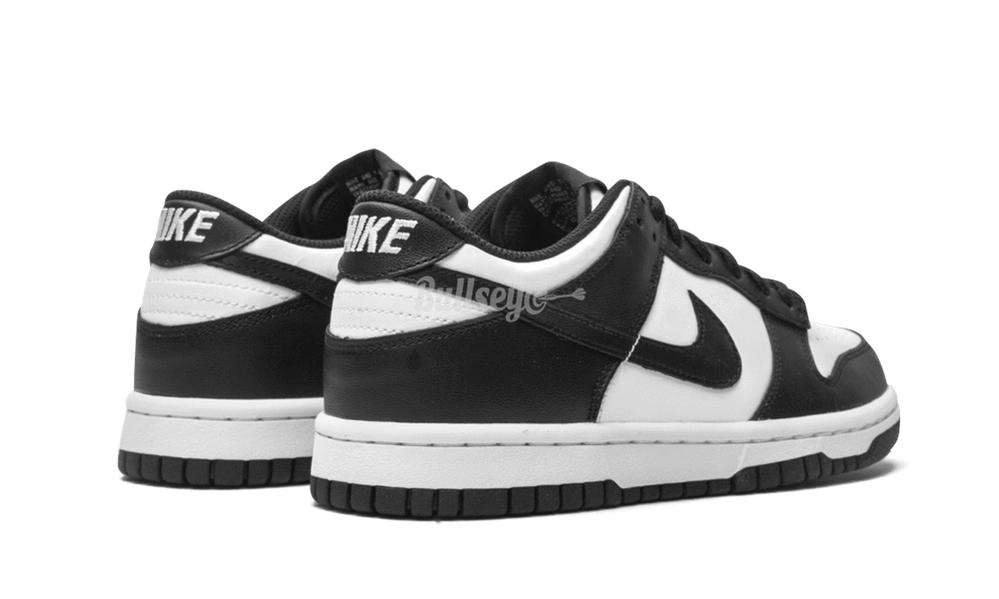 Nike Dunk Low Retro White Black Panda GS Back View