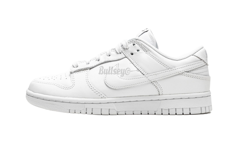Nike Dunk Low "Triple White"-nike running grey and yellow background black dots