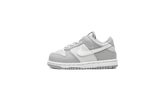 Nike Dunk Low Two-Toned Grey Pre-School-Air Jordan 12 Low Playoff & Wolf Grey