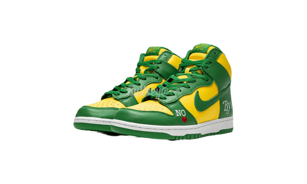Nike SB Dunk High Supreme By Any Means "Brazil" - Grade school jordan 1 bordeaux