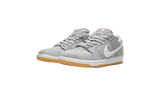 Nike SB Dunk Low Pro ISO "Wolf Grey Gum" Orange Label