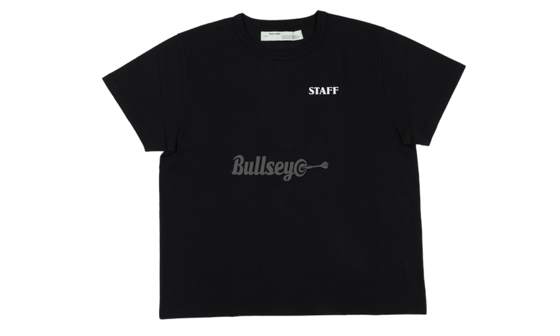 Off-White Staff Black T-Shirt-Bullseye Sneaker Boutique