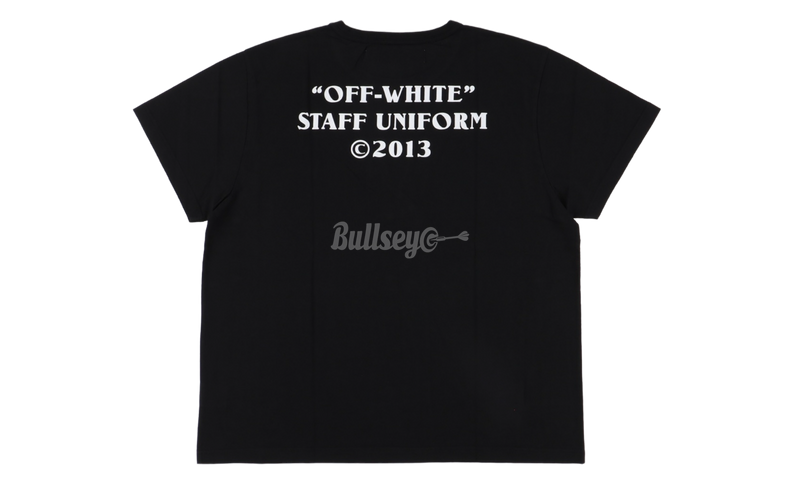 Off-White Staff Black T-Shirt-Bullseye Sneaker Autry Boutique