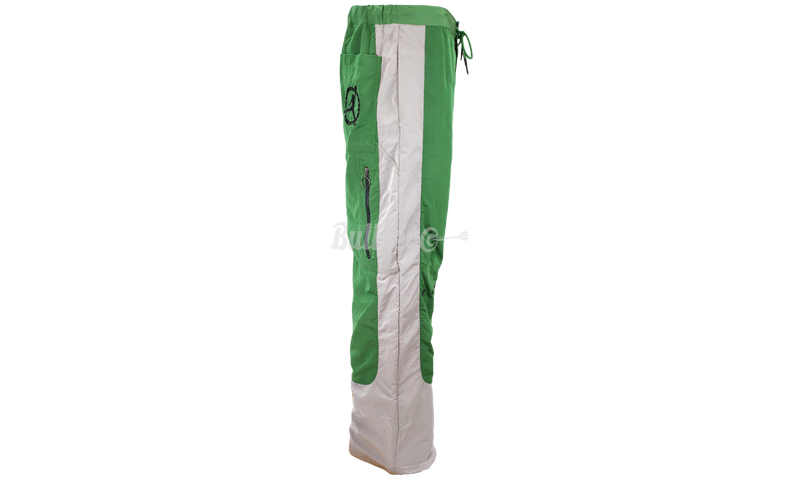 Off-White x Jordan pantalones de chándal verde/gris