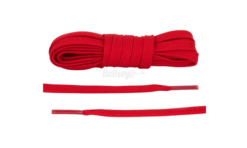 Red Air Jordan Replacement Shoelaces-Bullseye Sneaker Boutique
