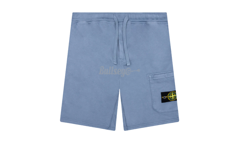 Stone Island Cargo Bermuda Avio Blue Shorts-Bullseye Sneaker Boutique