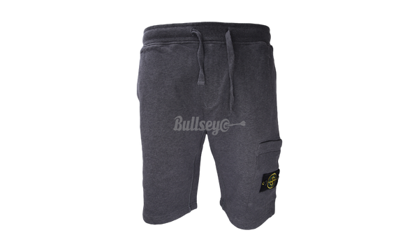 Stone Island Melange Dark Grey Cargo Bermuda Shorts-Bullseye Sneaker Boutique
